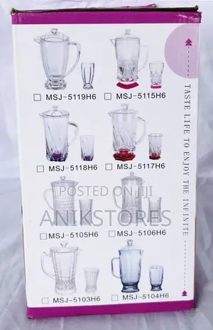 Acrylic Water Jug