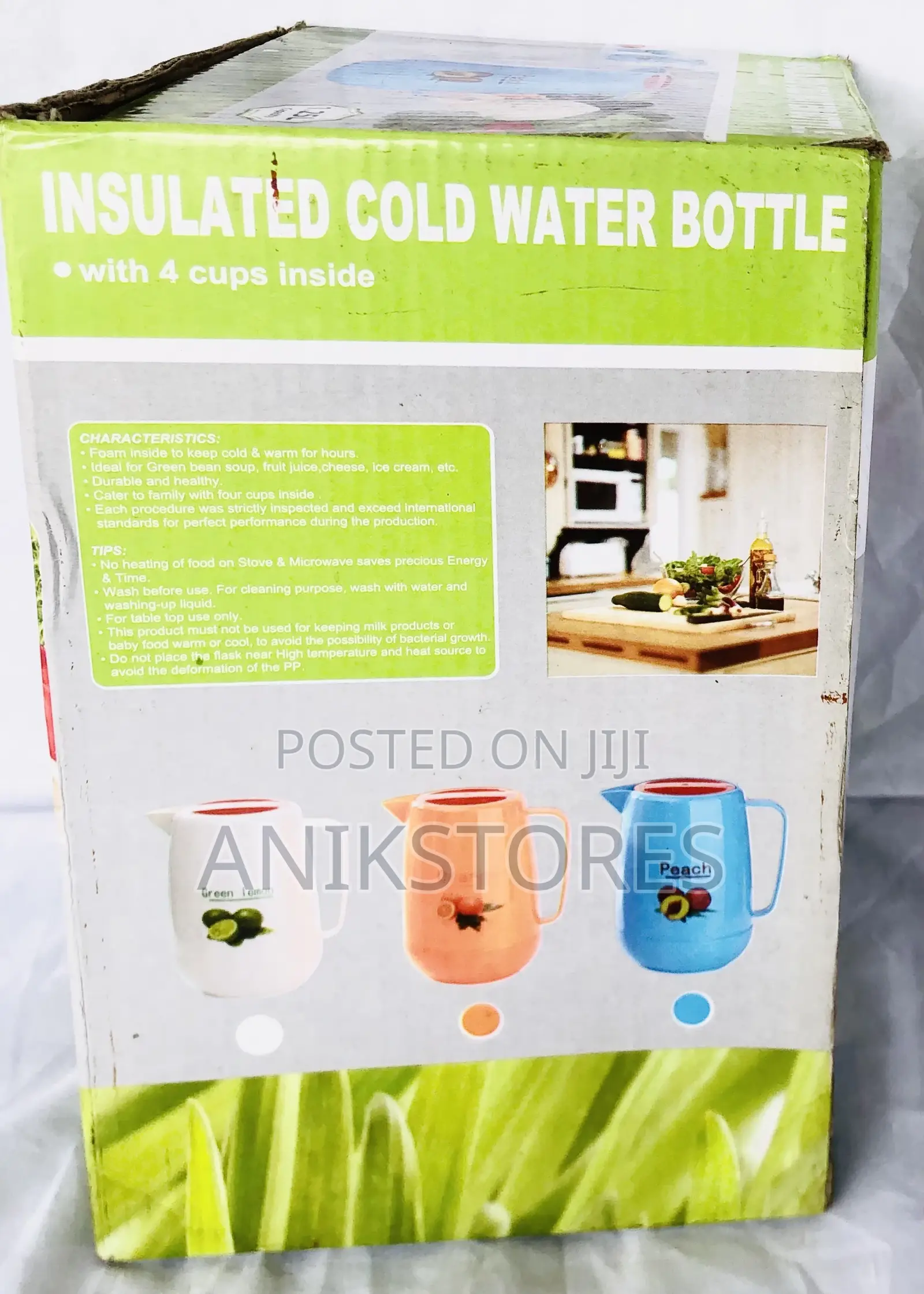 Insulated Cold Water Bottle