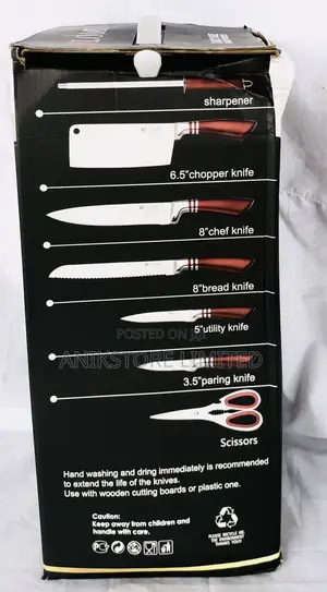 Alomi 8pcs Knife Set