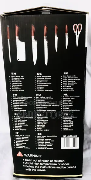 Alomi 8pcs Knife Set