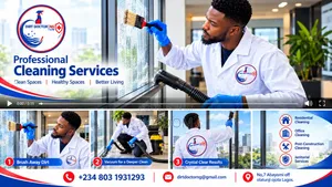 Janitorial Services, (Professional Cleaning)