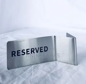 Stainless Long Reserve Stand (Silver)