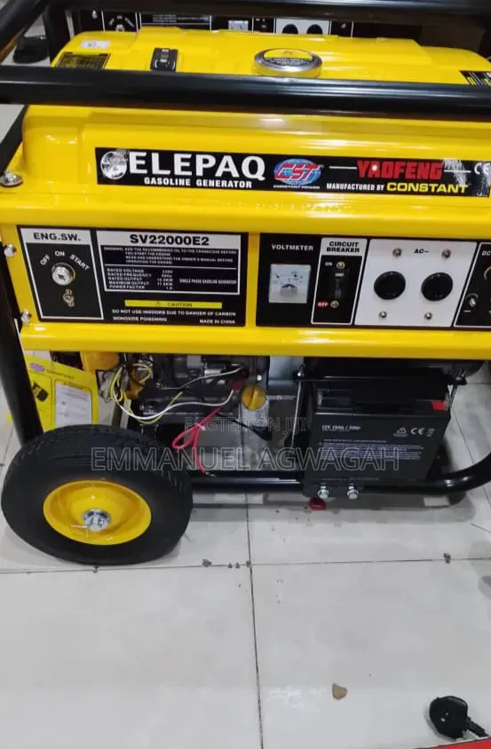 Generator Sv22000e2 Elepaq Petrol Generators 10kva