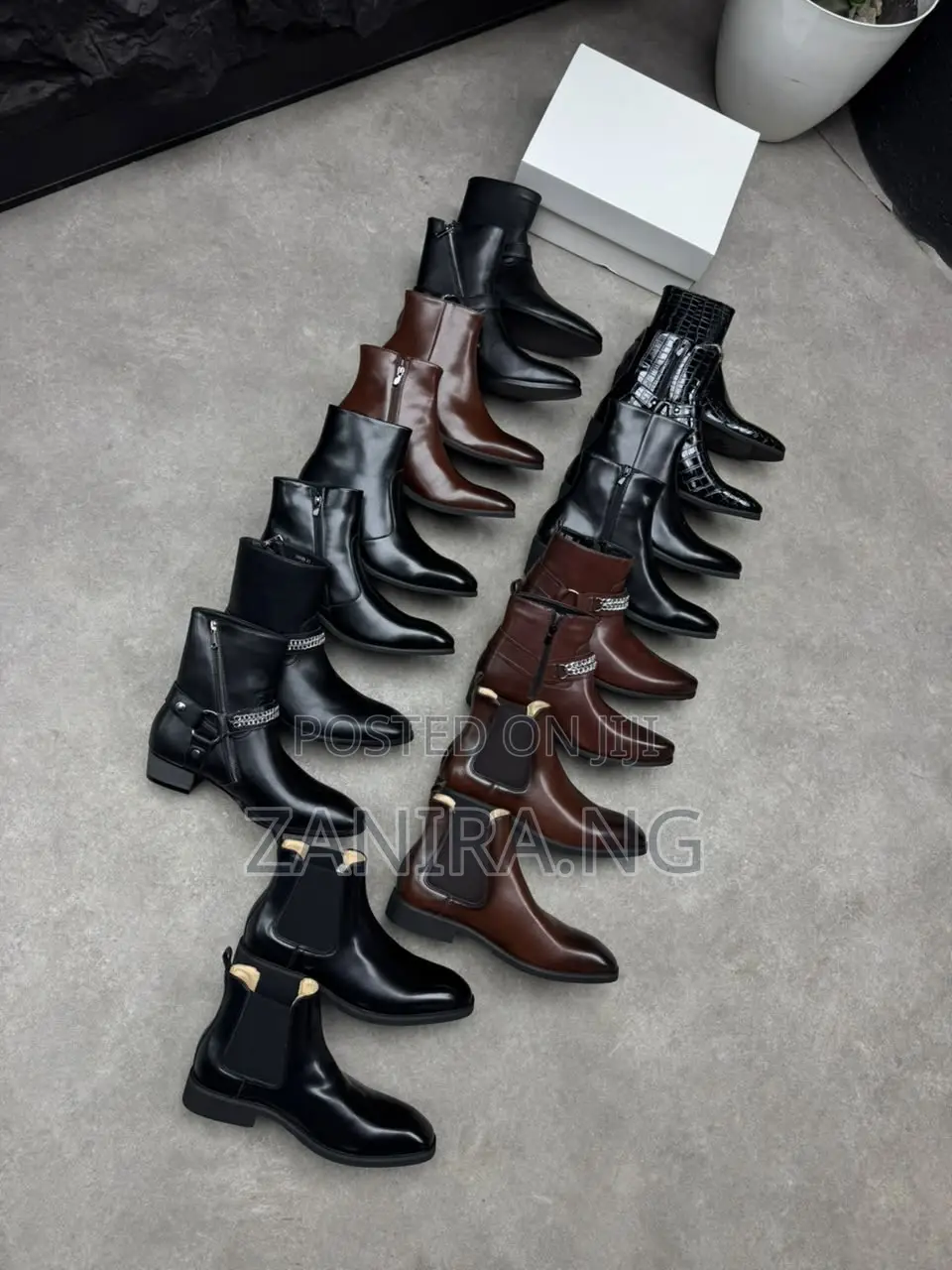 Chelsea Leather Boots