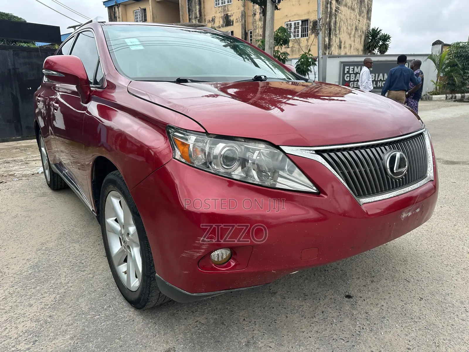 Lexus RX 2010 Red