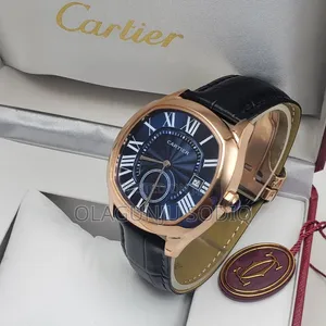 Luxury Cartier Leather X5 Wrist Watch