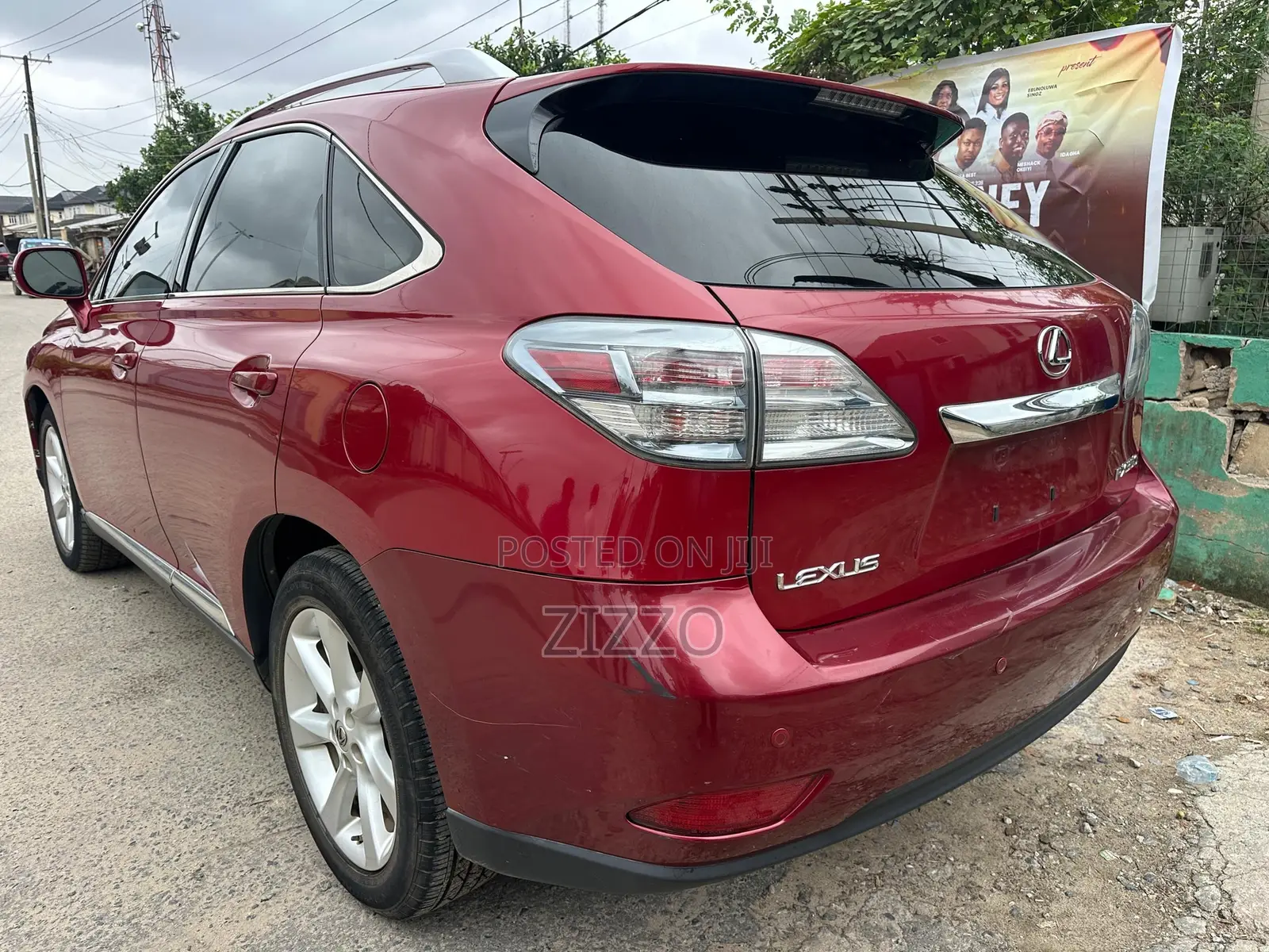 Lexus RX 2010 Red
