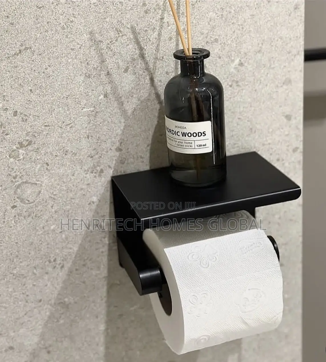 Matt Black Tissue Holder Brand Quality Anti Rust