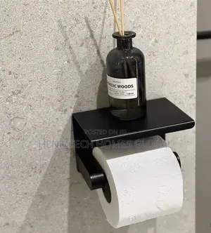 Matt Black Tissue Holder Brand Quality Anti Rust