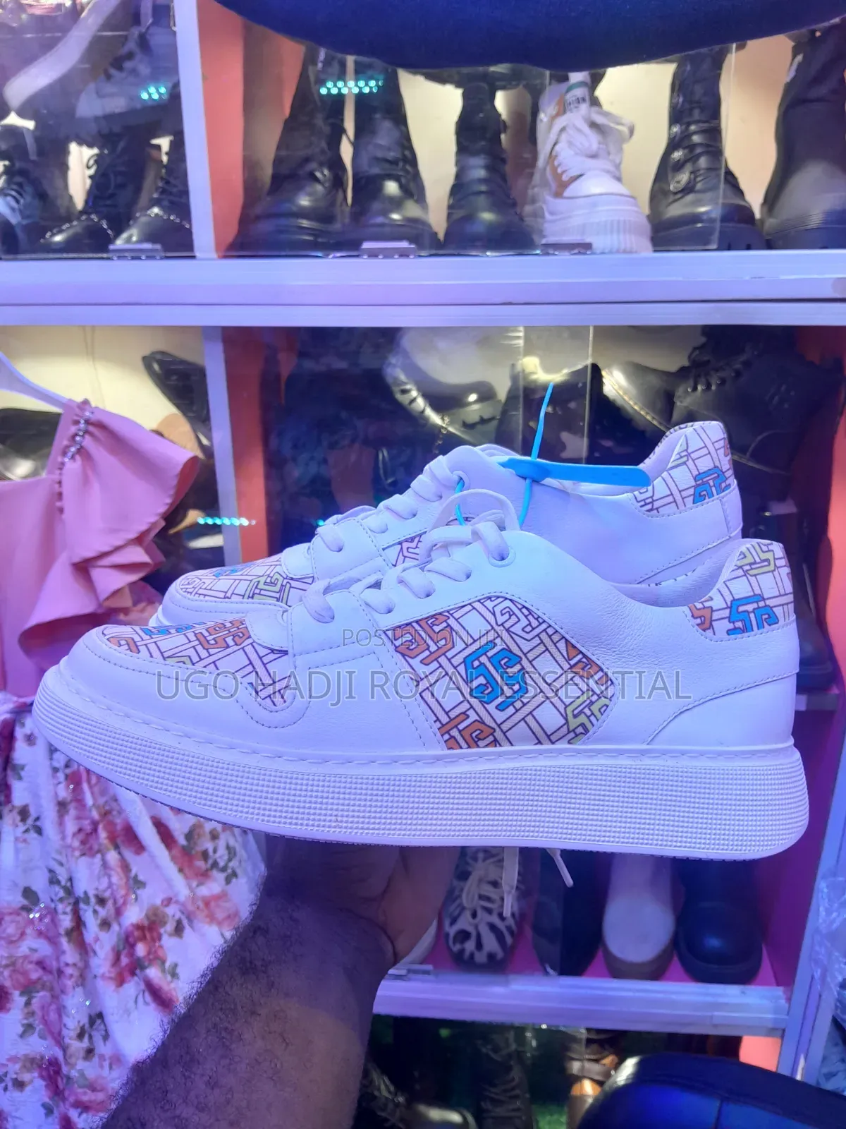 Men's Givenchy G4 Monogram Leather Sneakers