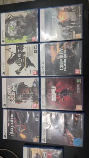 PS5 Game Console With 9 Games