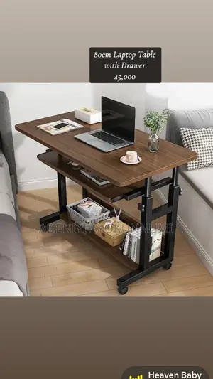Laptop Table With Drawer