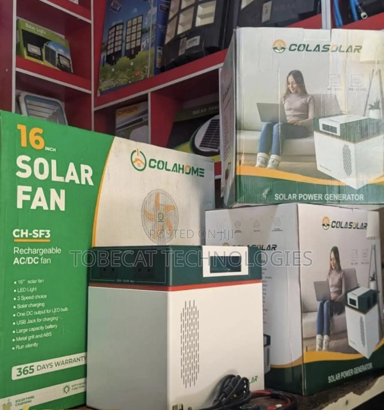 Cola 2000W Solar Generator.