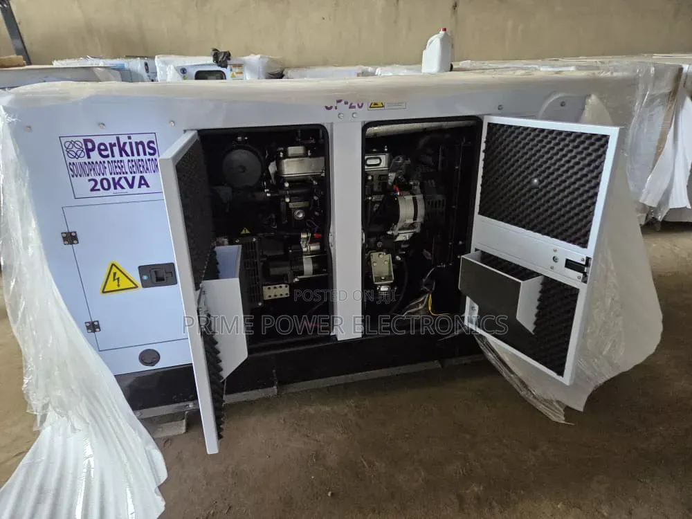 Premium 20kVA Perkins Soundproof Generator
