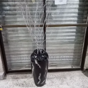 Fiber Glass Pots and Skeleton Plants