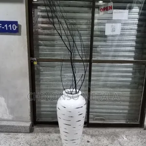 Fiber Glass Pots and Skeleton Plants