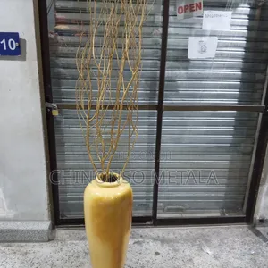 Fiber Glass Pots and Skeleton Plants