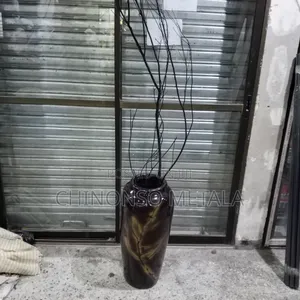 Fiber Glass Pots and Skeleton Plants