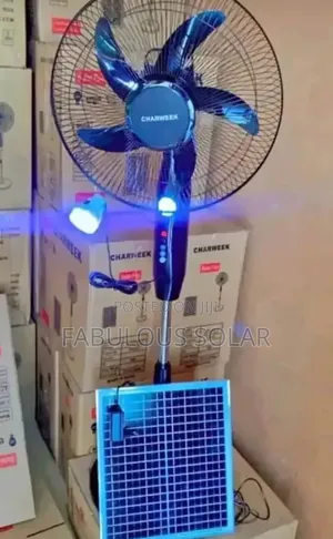 16 Inches Charweek Solar Standing Fan