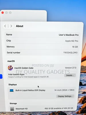 Laptop Apple MacBook Pro 2023 M2 Pro 16GB Apple M2 SSD 512GB