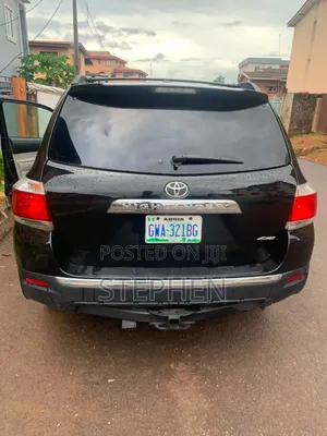 Toyota Highlander 2012 Black