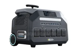 IEETek P3200 (3200W,6400W S) Portable Power Station / Solar Generator