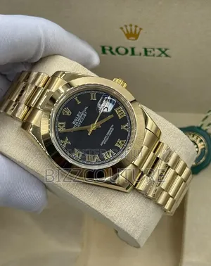 Original Grade Aaa Rolex Day-Just Gold Chain 100% Authentic Guaranteed
