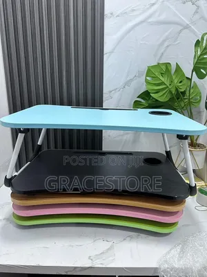 Adjustable Foldable Laptop Bed Table/Desk .