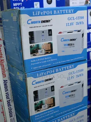 Cworth Ion Lithium Solar Battery 2kwh 12v