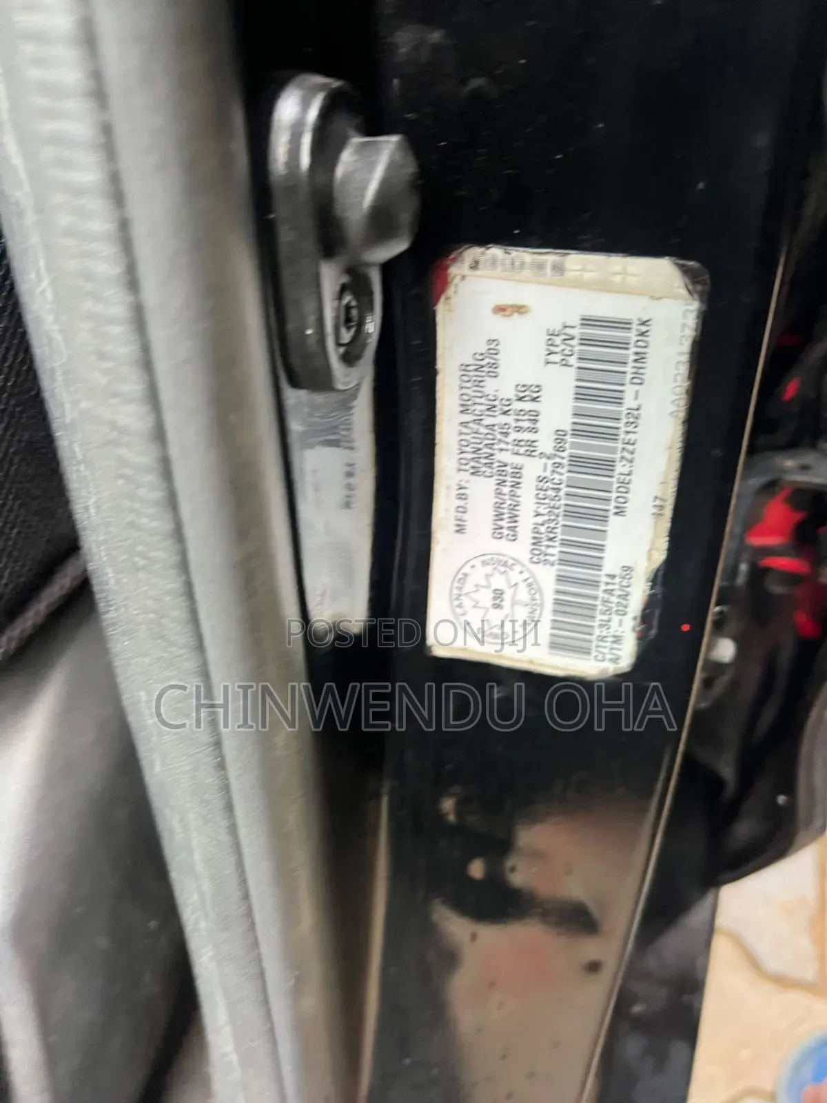 Toyota Matrix 2004 Black