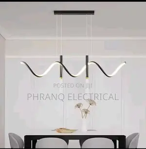 Pendant Light Nordic LED Long Ceiling Lamp Dining Chandelier