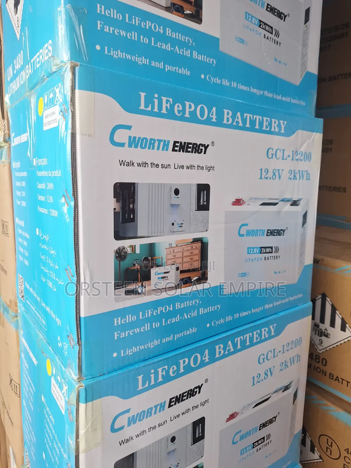 Cworth 2kwh 12v Lithium Battery