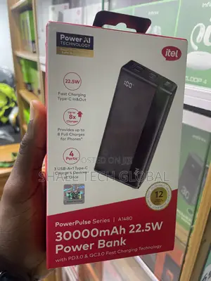 ITEL 30,000mah Powerbank A1480