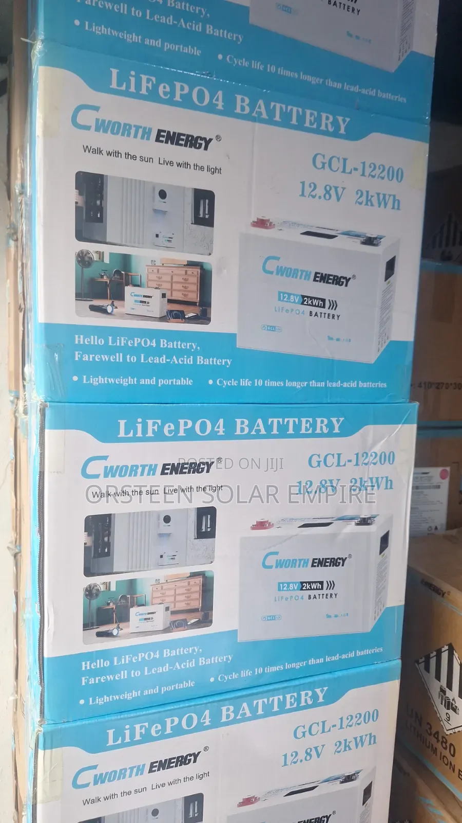 Cworth 2kwh 12v Lithium Battery