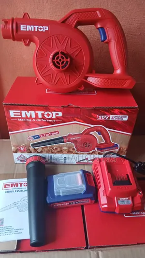Emtop 20v 2in1 Cordless Aspirrator Blower/Airblower