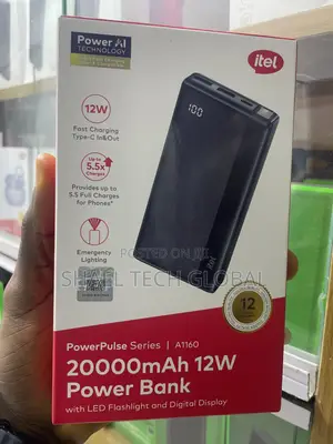 ITEL 20,000mah Powerbank A1160