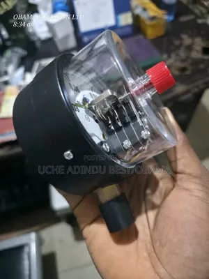 Pressure Gauge With Contact-0.1mpa-0 4inches Side Connection