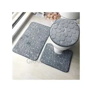 3 in 1 Toilet Bathroom Mat