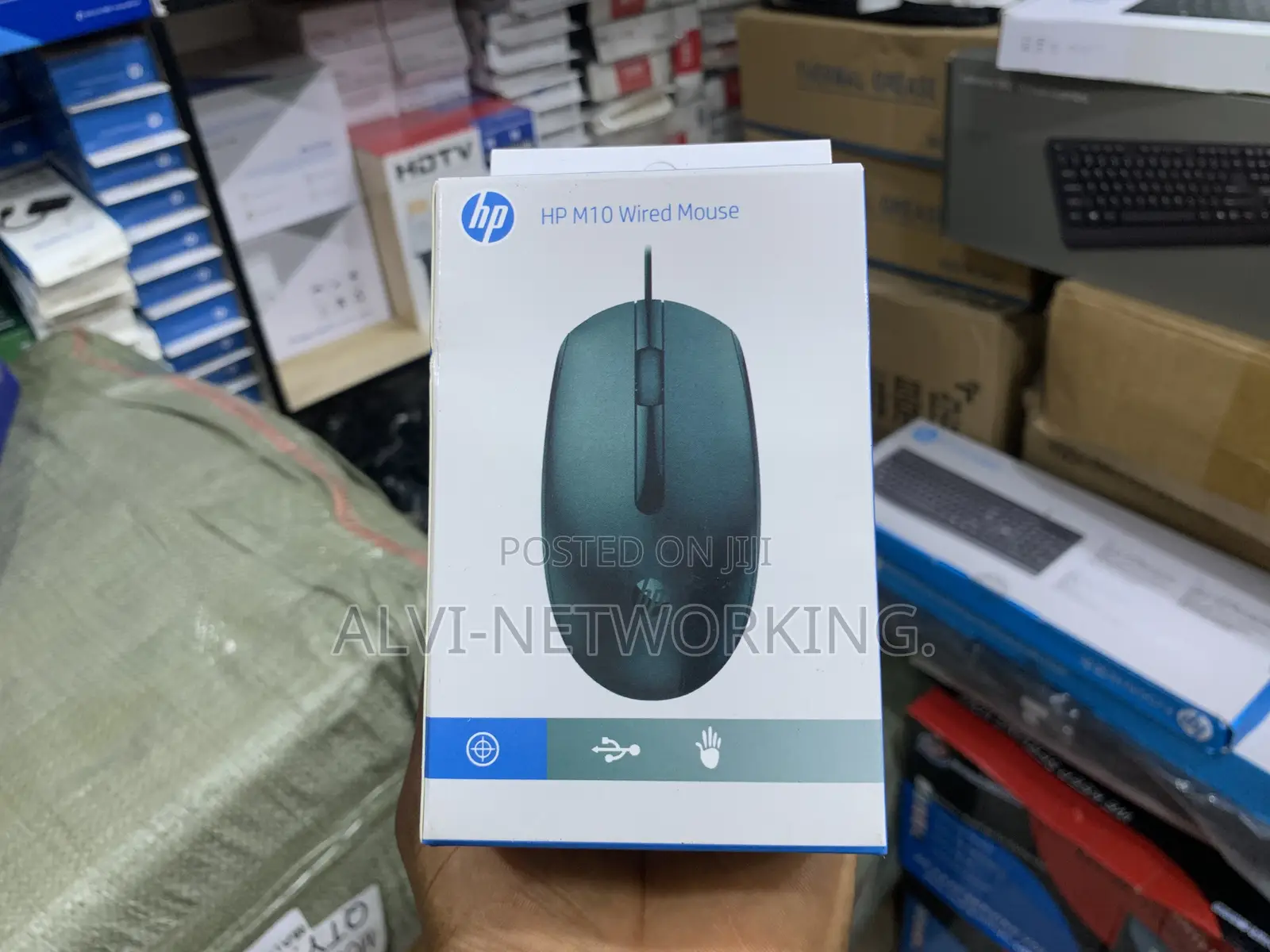 HP M10 Wired Mouse