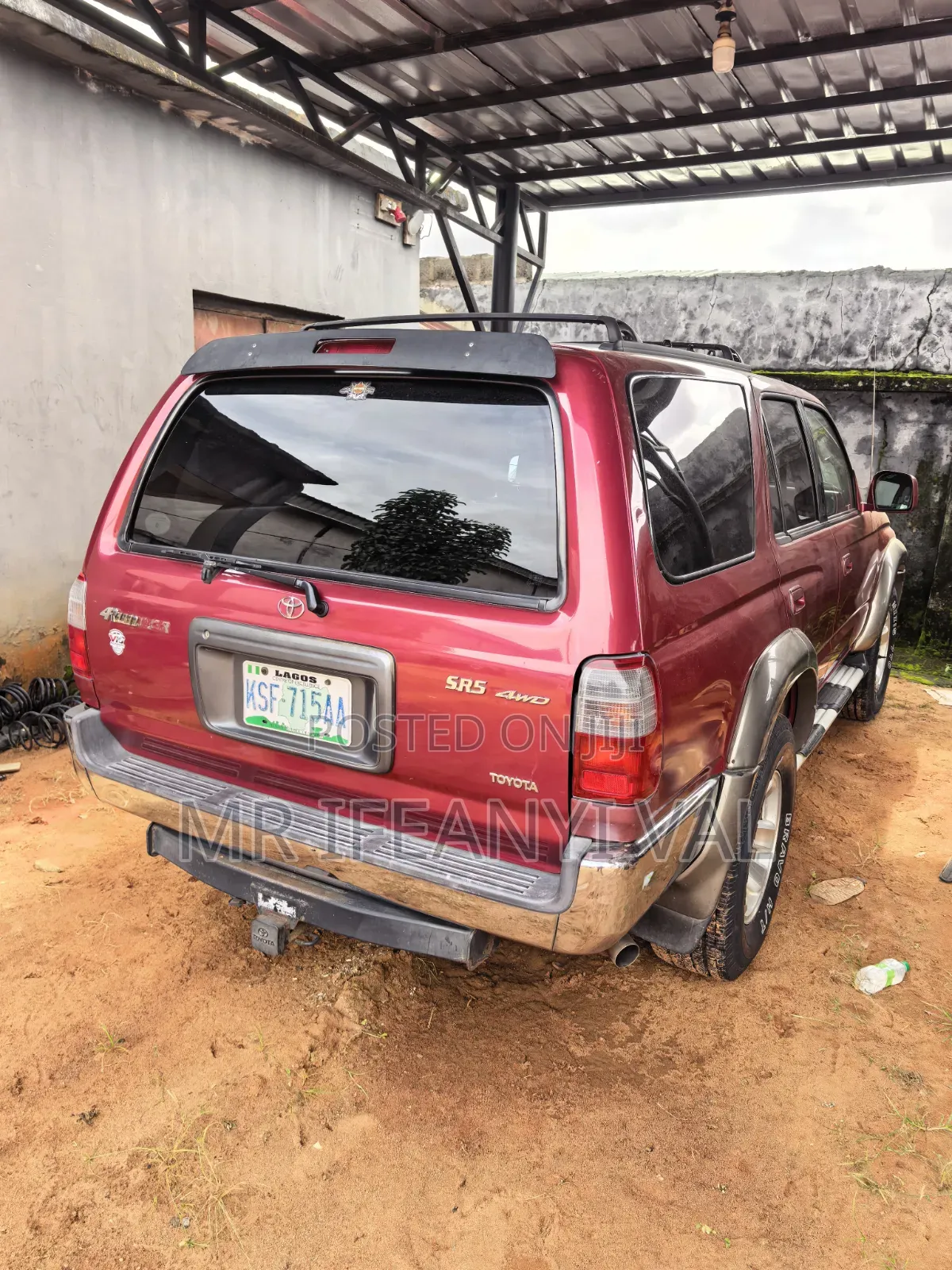 Toyota 4-Runner 2002 Red