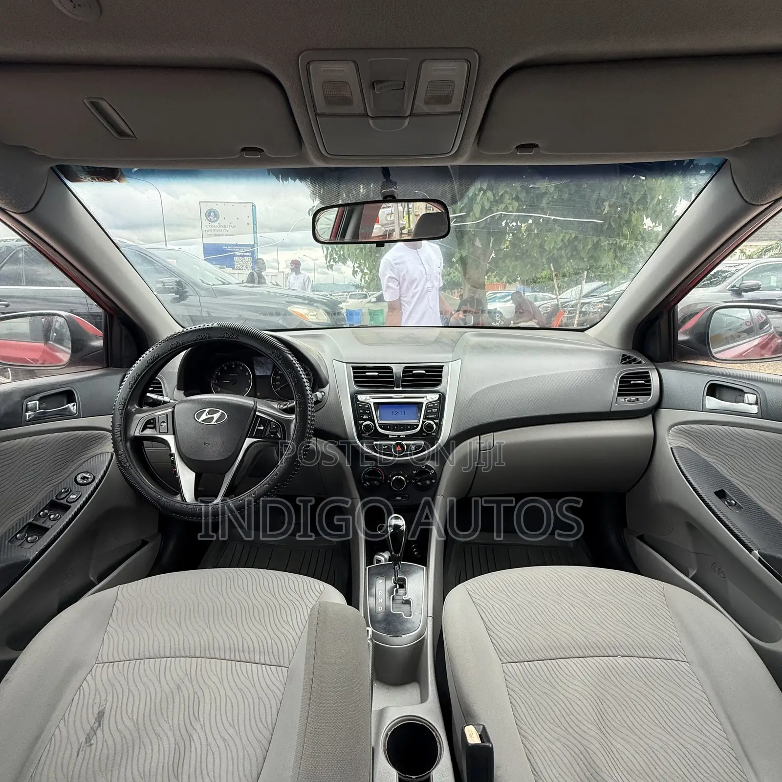 Hyundai Accent 2012 Red