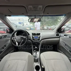 Hyundai Accent 2012 Red