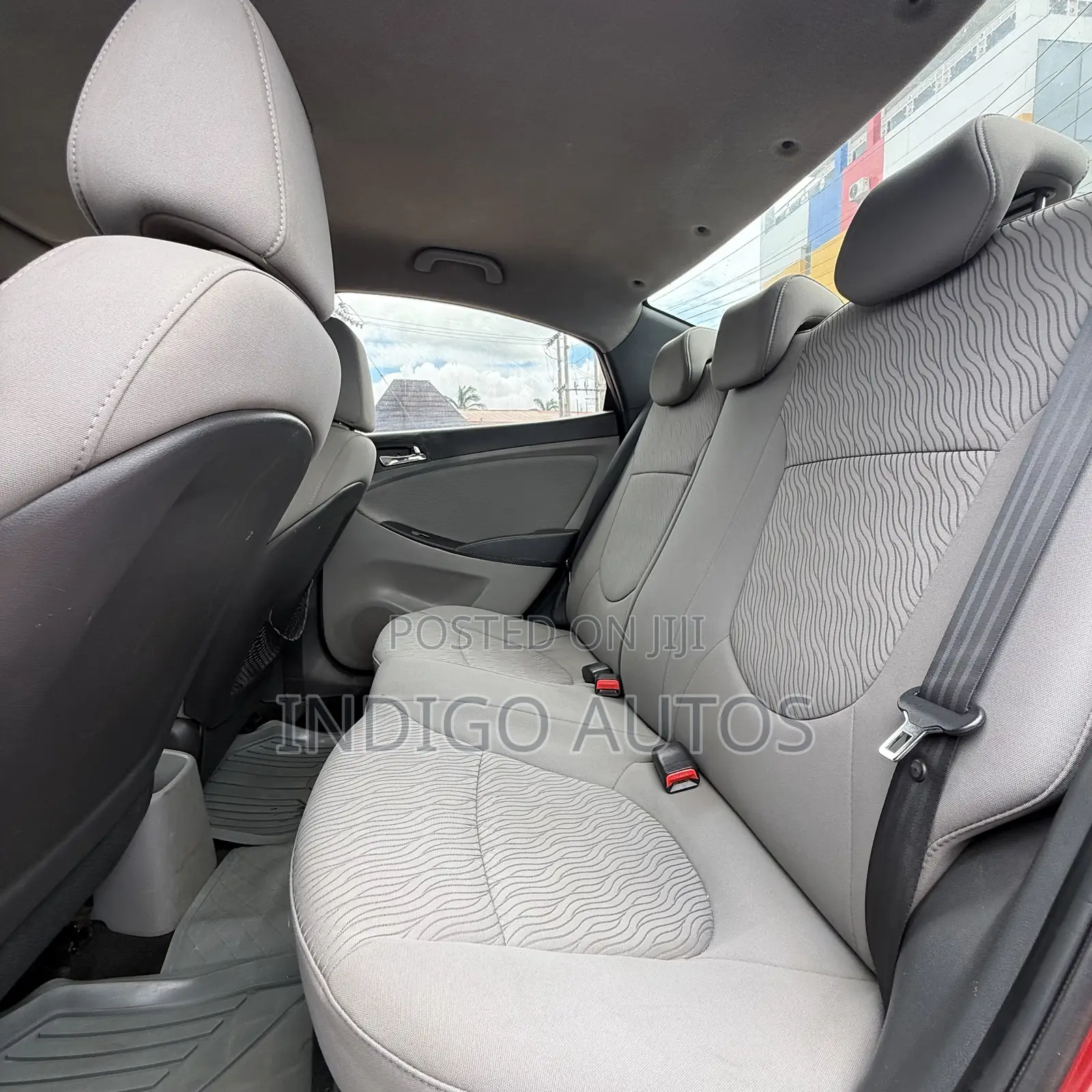Hyundai Accent 2012 Red