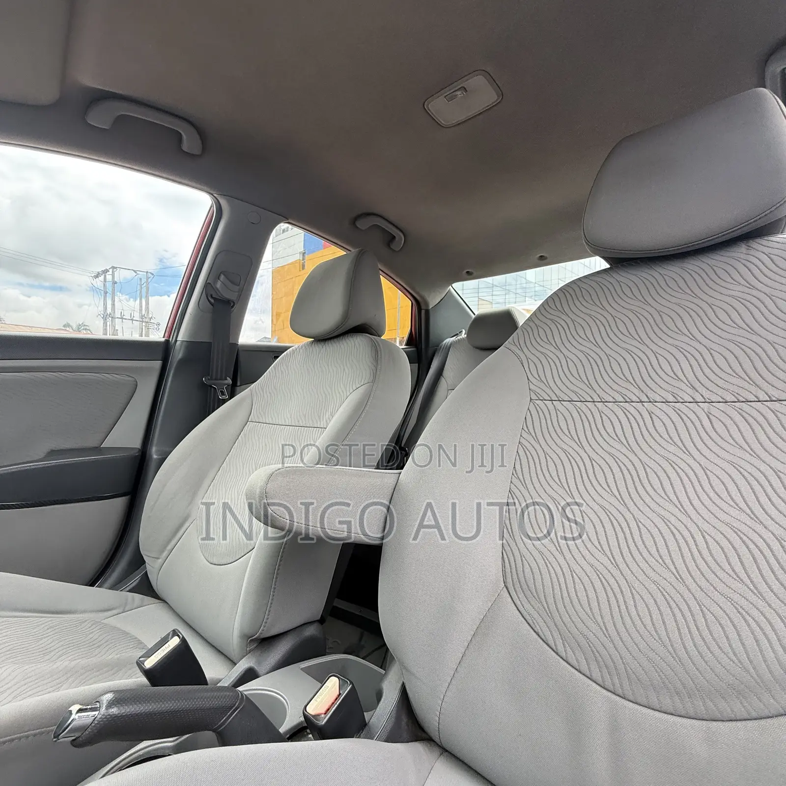 Hyundai Accent 2012 Red