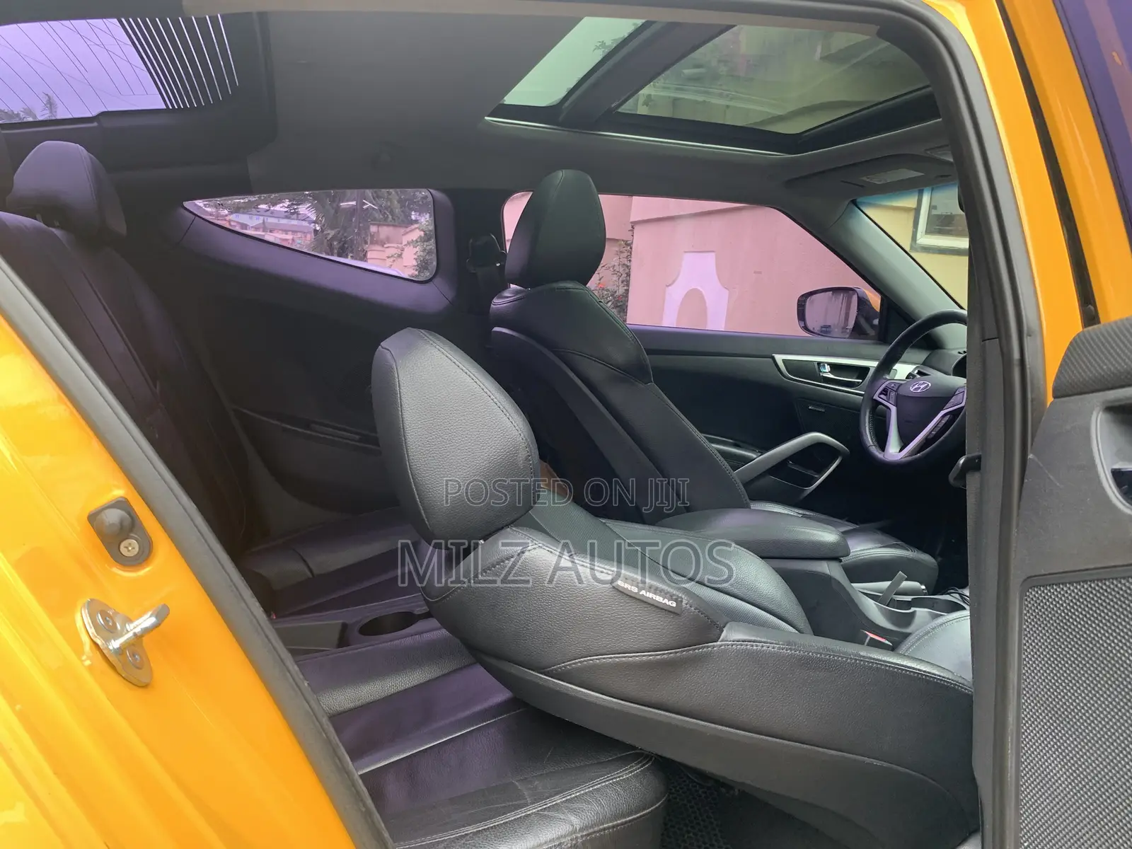 Hyundai Veloster Automatic 2012 Yellow