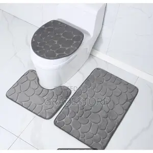 3 in 1 Toilet Bathroom Mat