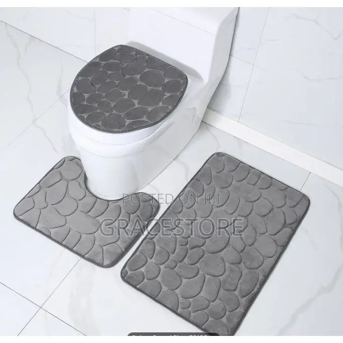 3 in 1 Toilet Bathroom Mat