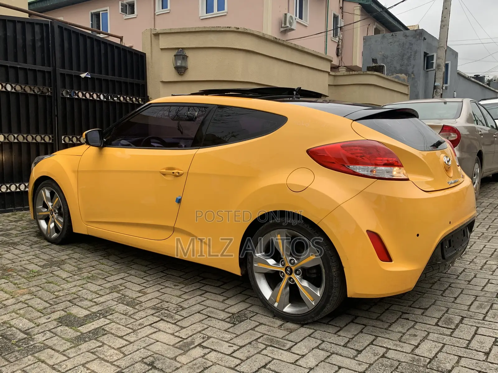 Hyundai Veloster Automatic 2012 Yellow