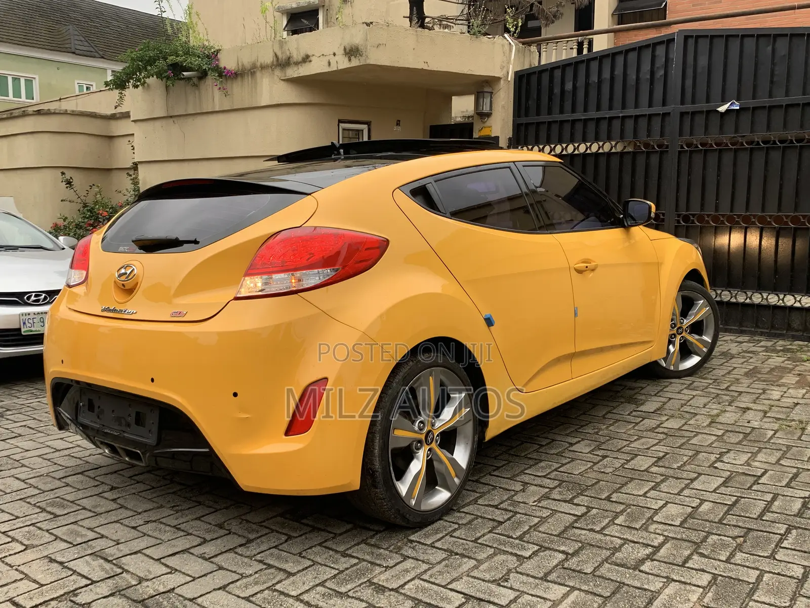 Hyundai Veloster Automatic 2012 Yellow