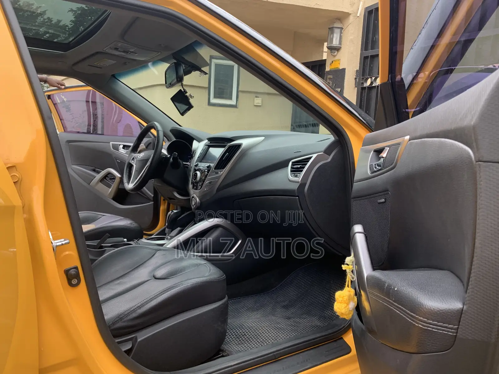 Hyundai Veloster Automatic 2012 Yellow